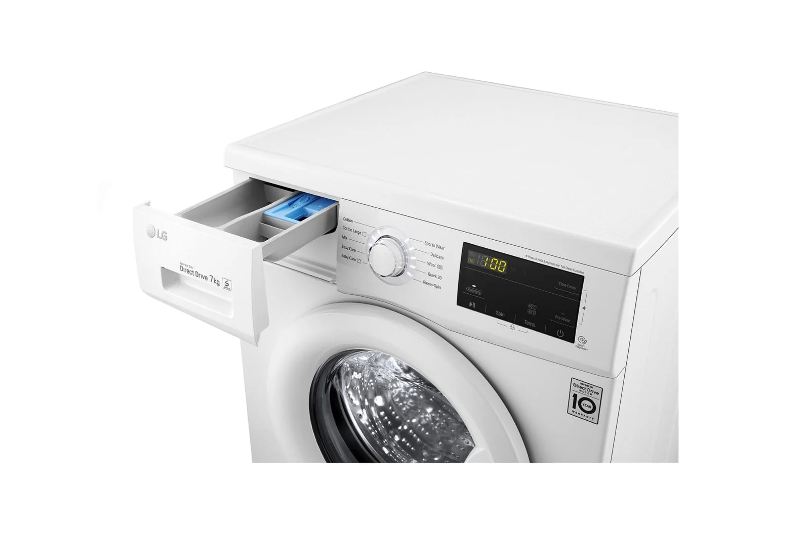 LG FH2J3QDNP 220 volt washer 7 KG washing machine 220v 240 volts 50 hz