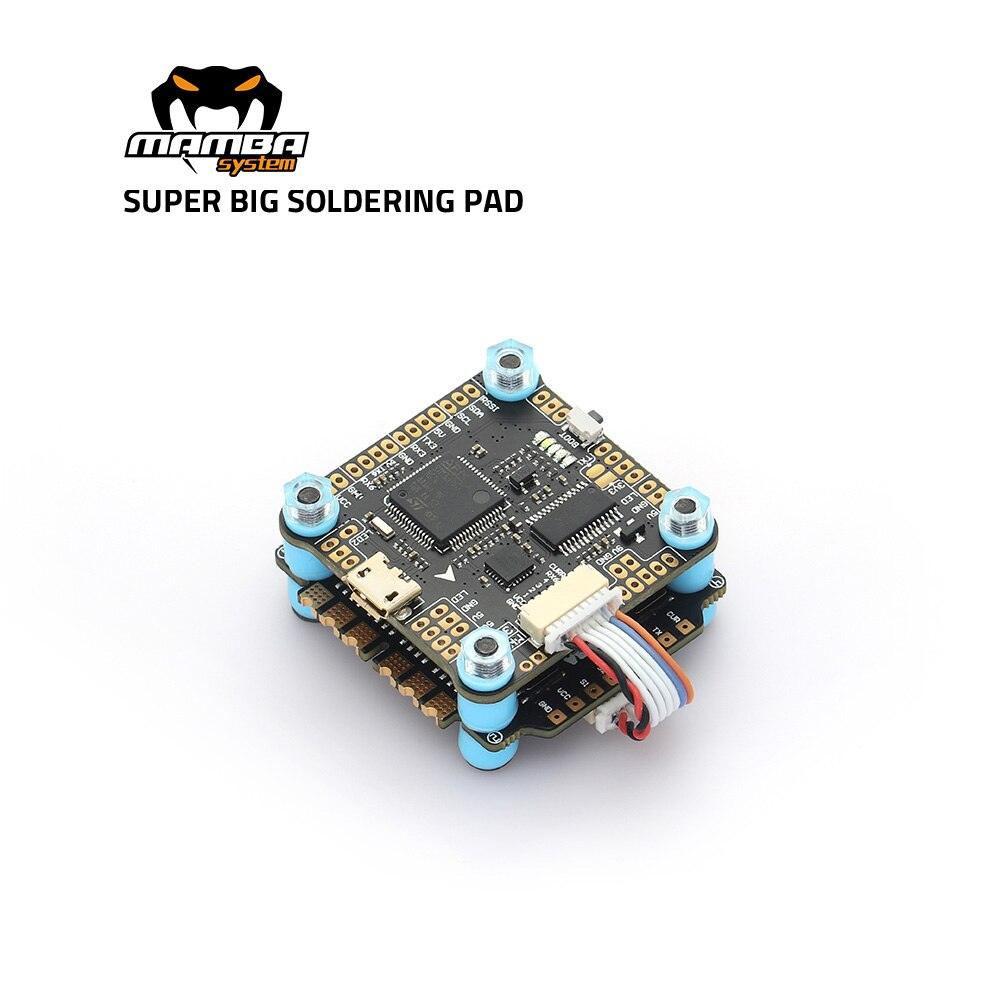 DIATONE MAMBA Flight Stack - Combo F405 MK2 Betaflight Flight Controller and F50 50A3-6S Blhelis DSHOT600 OSD FPV Racing Brus