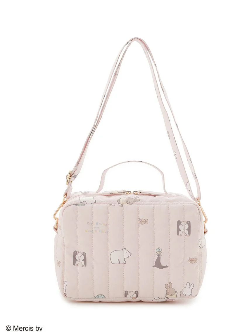 【Dick Bruna】[KIDS] Quilted All-Over Print Shoulder Bag