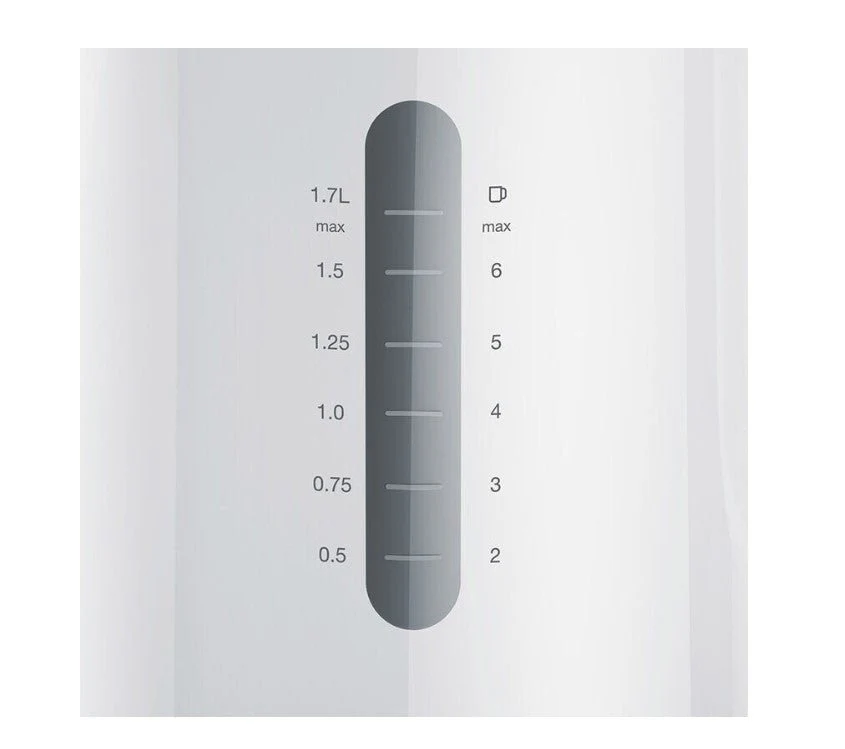 Braun WK1100 WHITE Hot water kettle 1.7 liter 2200 watts 220 v 240 volts 50 hz