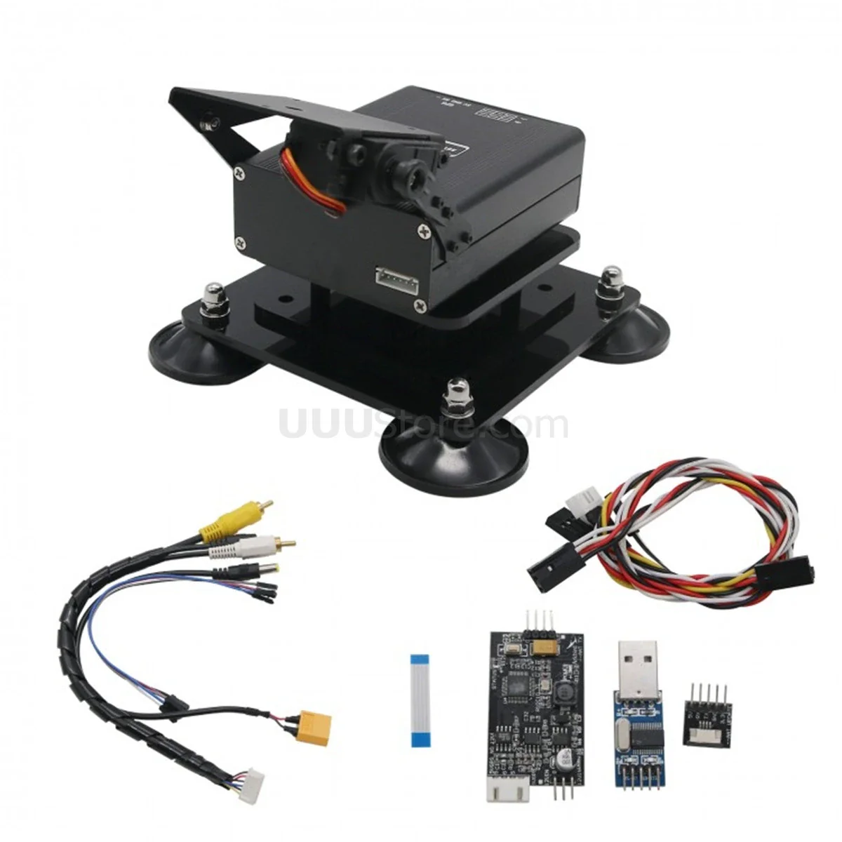 Arkbird AAT Auto Antenna Tracker Gimbal w/Ground and Airborne Module Extend Range FPV 1.2/ 5.8G Ground System