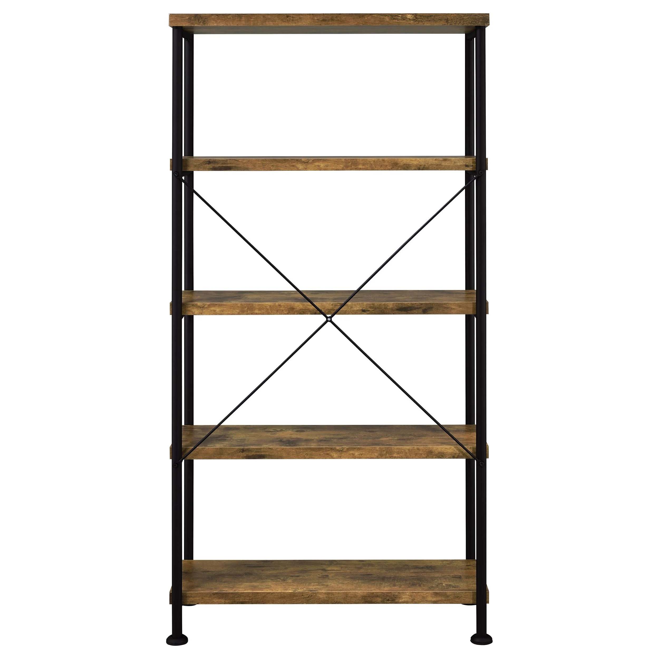 Analiese 63-inch 4-shelf Bookshelf Grey Driftwood