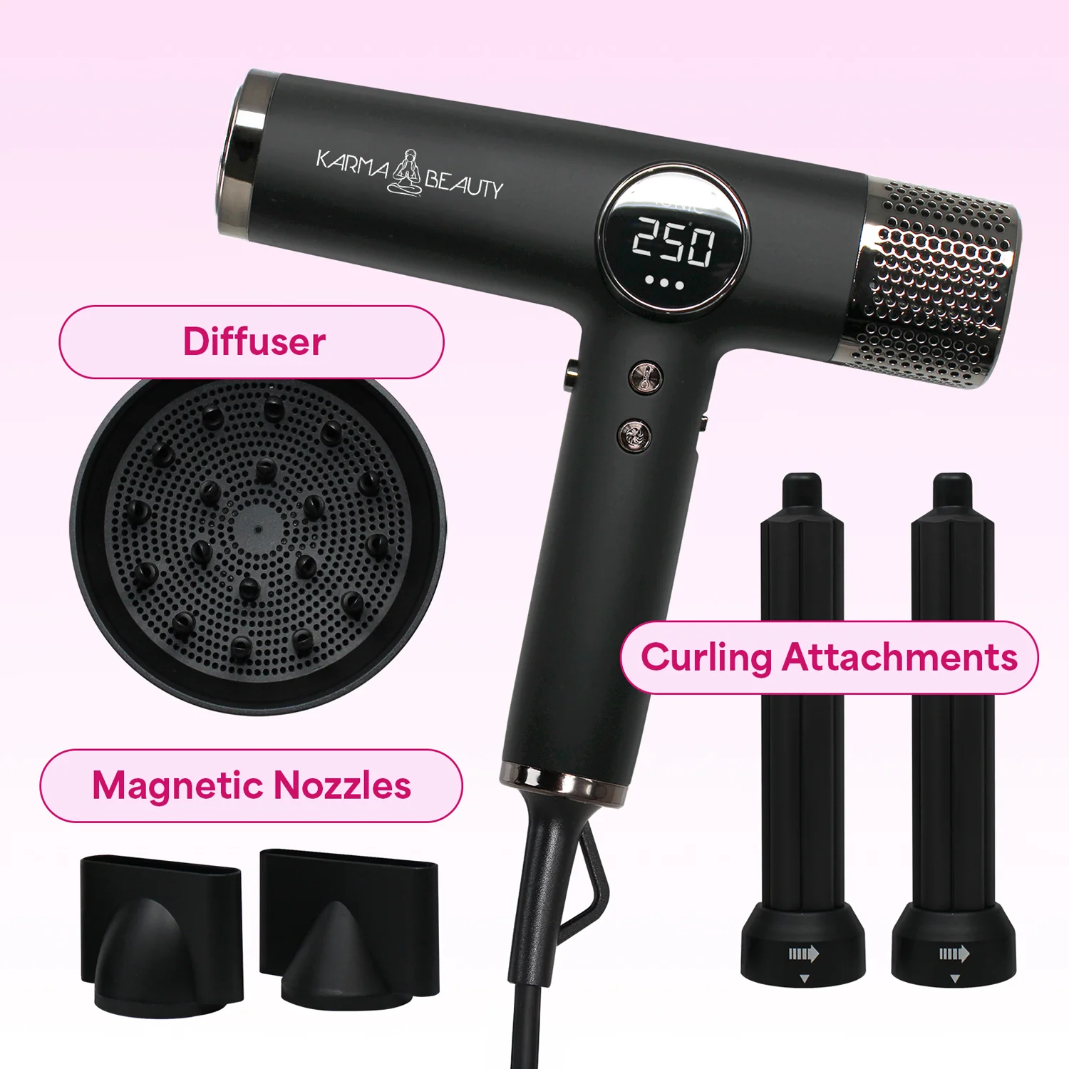 IQ Pro Digital Blow Dryer and Multi-Styler