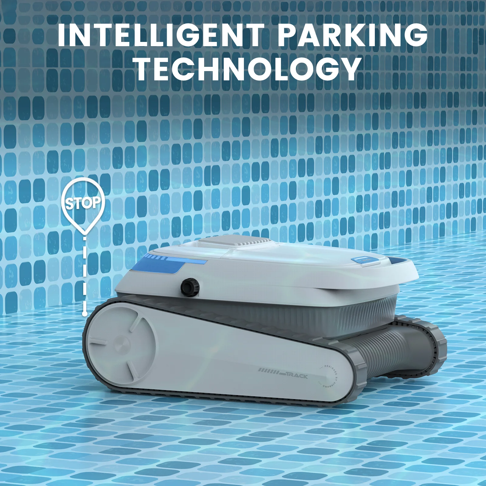 AIRROBO CP40 cordless robot pool cleaner with smart APP contral