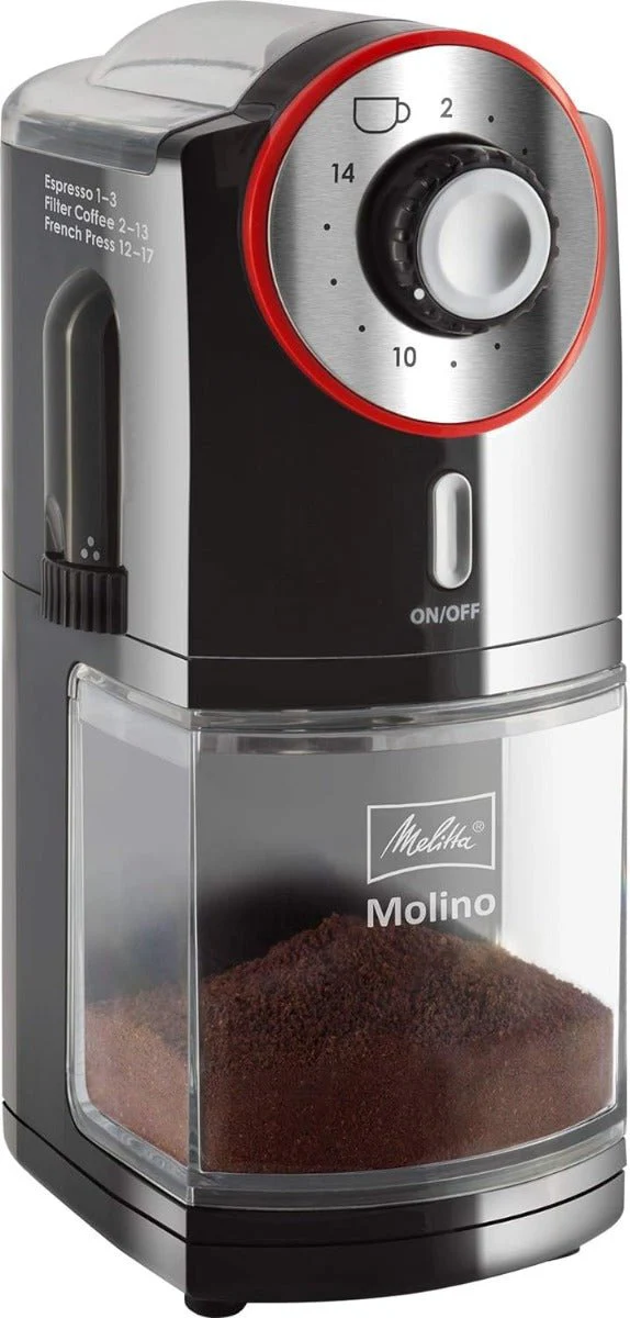Melitta PRO 220 volt Coffee Grinder adjustable with 17 Settings  220v 240 volts 50 hz Molino6741433220v