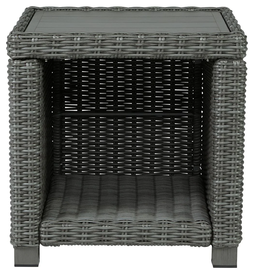 Elite Park - Square End Table - Gray