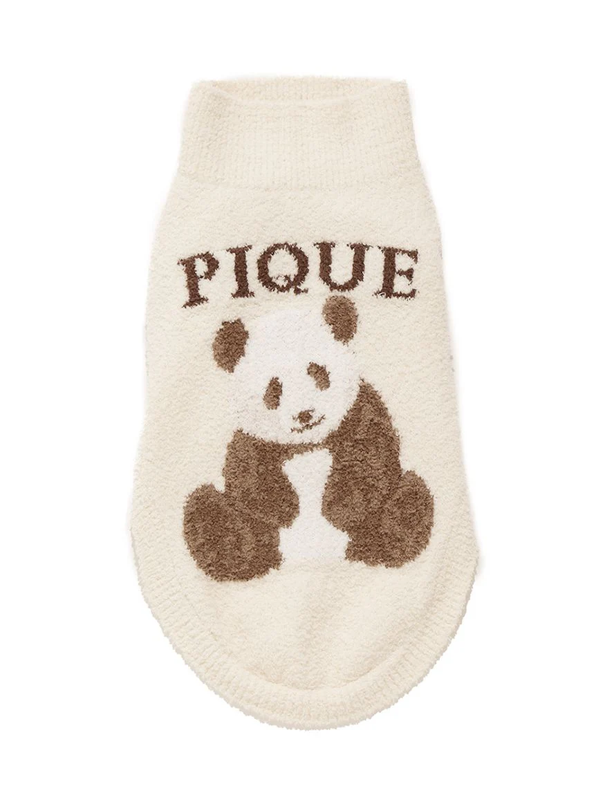 CAT&DOG Panda Jacquard High-neck Pet Clothes