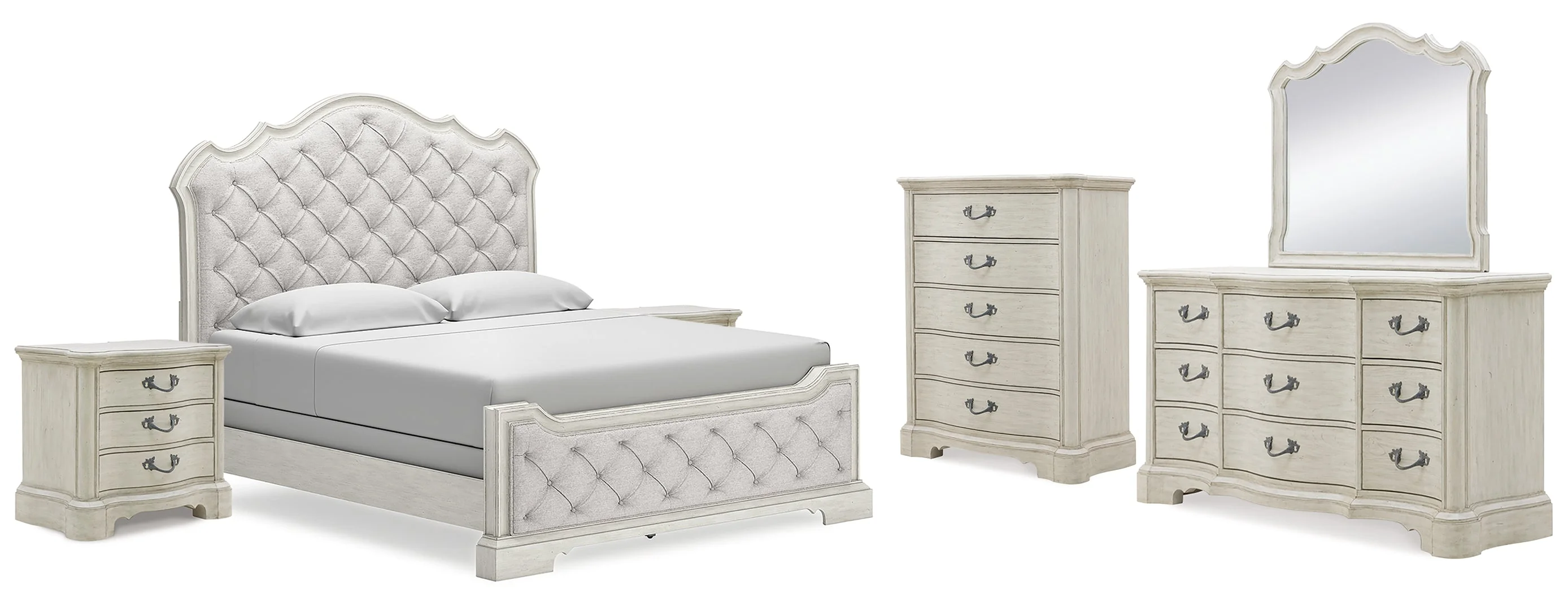 Arlendyne White Bedroom Set