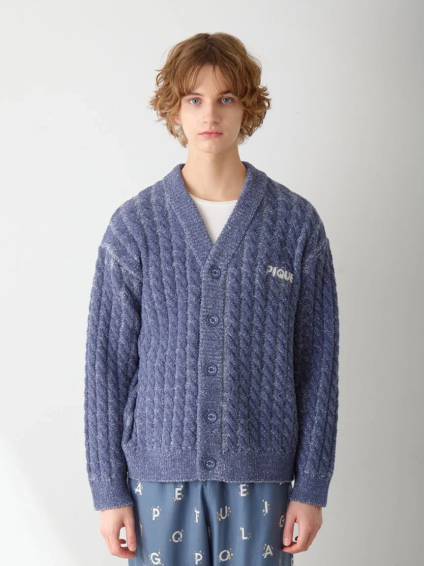 Men's Melange Cardigan