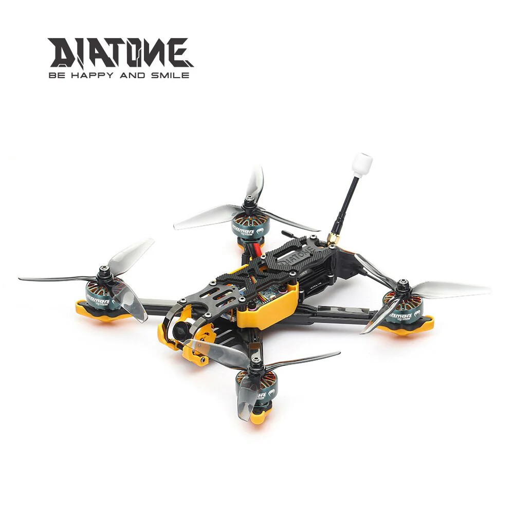 DIATONE Roma F5 V2. Version 4S/6S PNP FPV Drone - F722 APP FC/Flight Controller 50A 32bit Brushless Motor 2306.5 motor