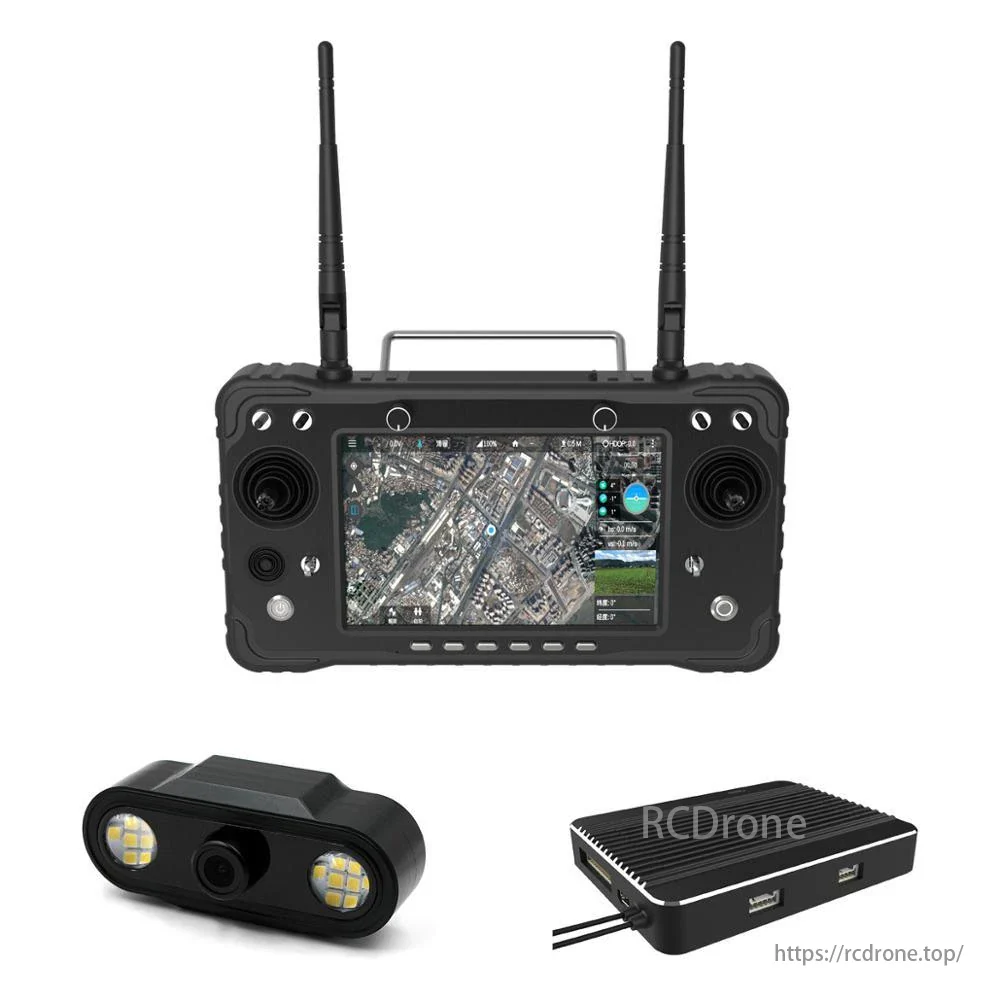 CUAV Black H16 - 15km  Video Transmission System Drone Remote Controller Support HDMI For RC Drone Parts pixhawk