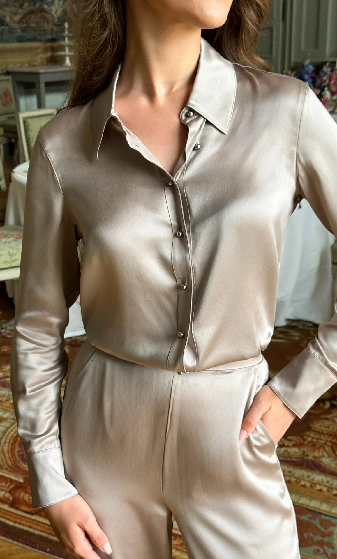 Milano Silk Blouse