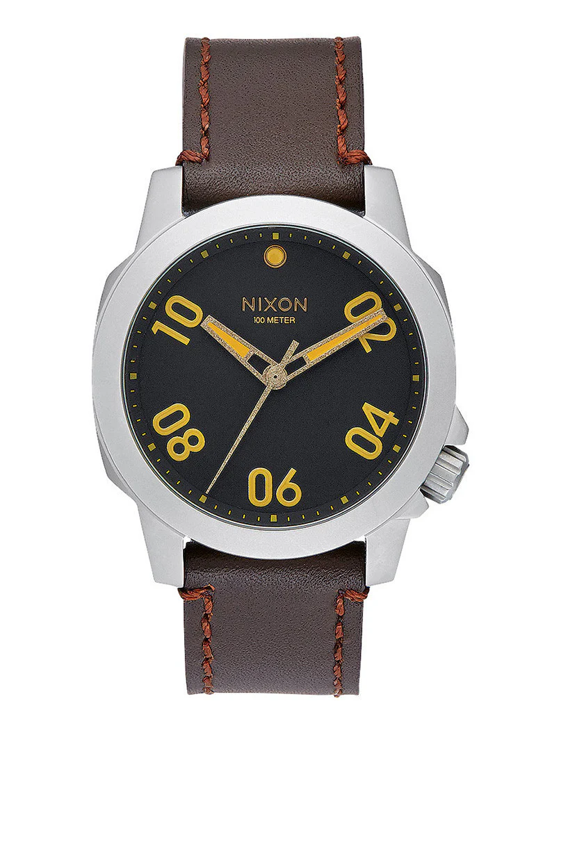 Nixon Men's Ranger 40 Leather Watch
