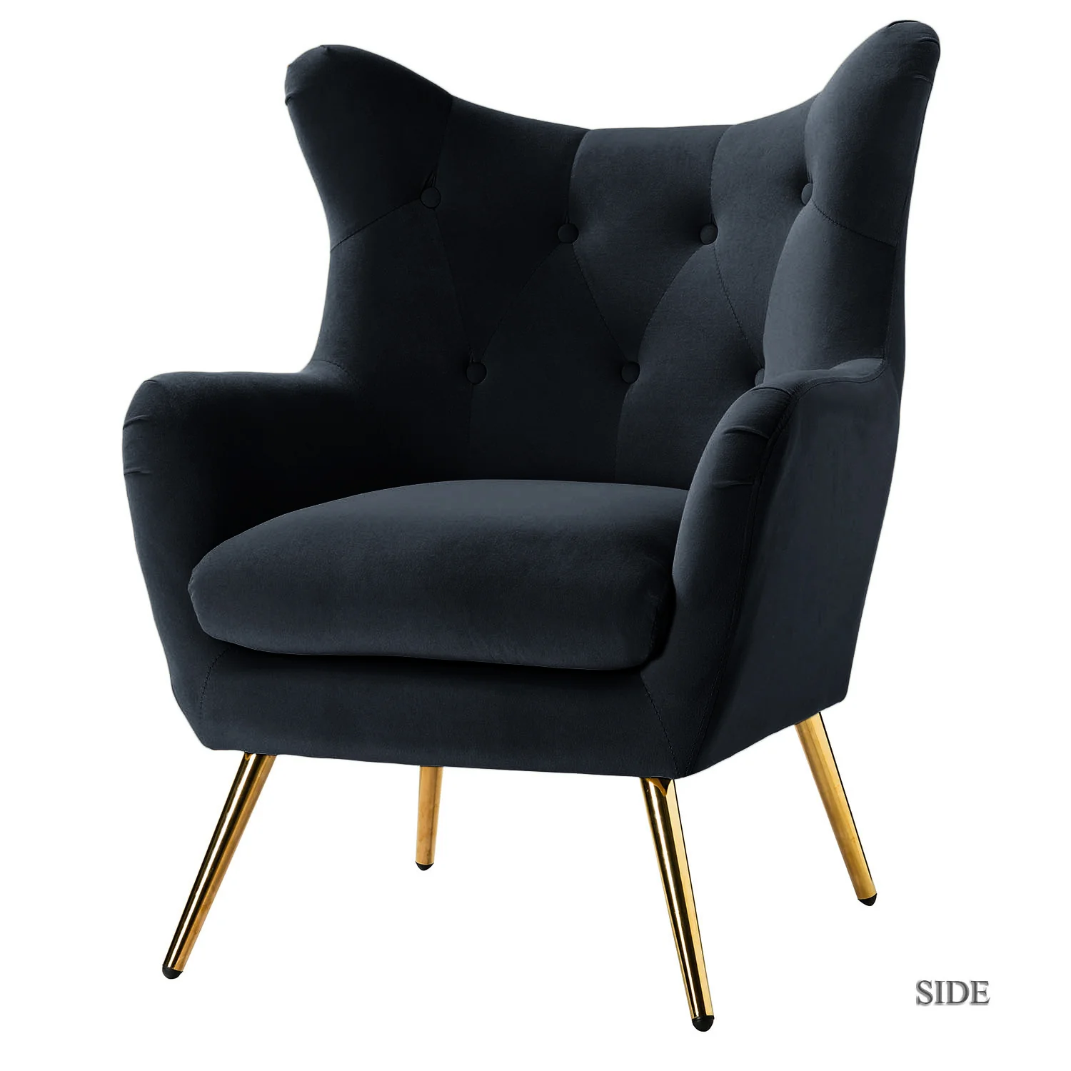 Arama Accent Chair in Black