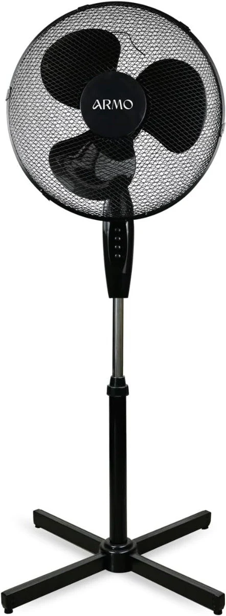 Dynastar 220 volts pedestal fan 16 inch Fan Oscillating Black 220v 240 volts 50 hz ARMOFP40A