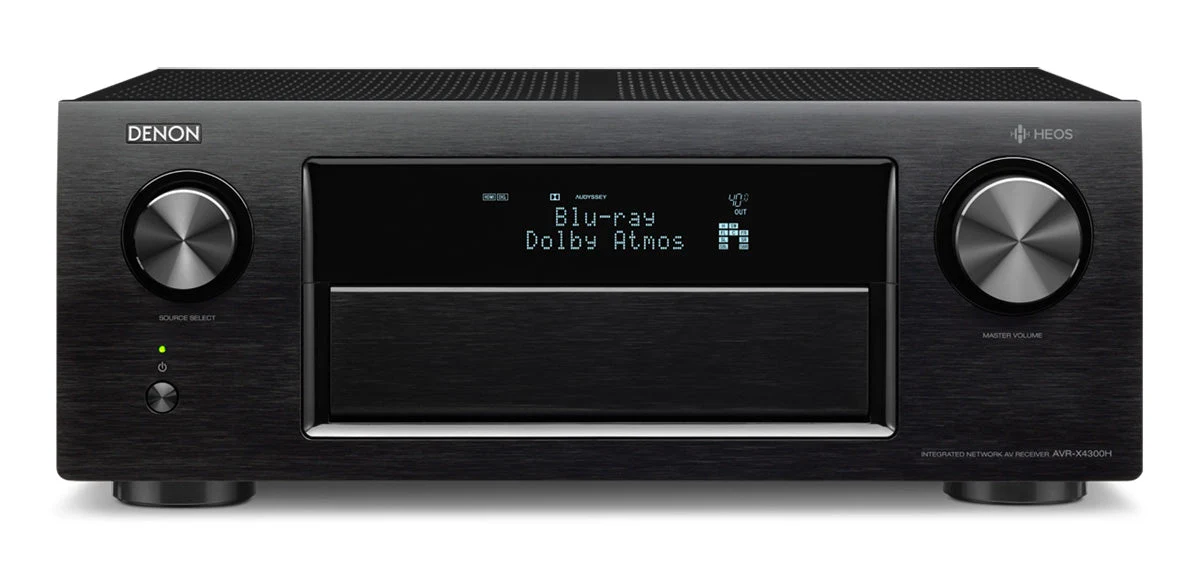 Denon AVR-X4300H Audio Video Receiver for 220/240 Volts