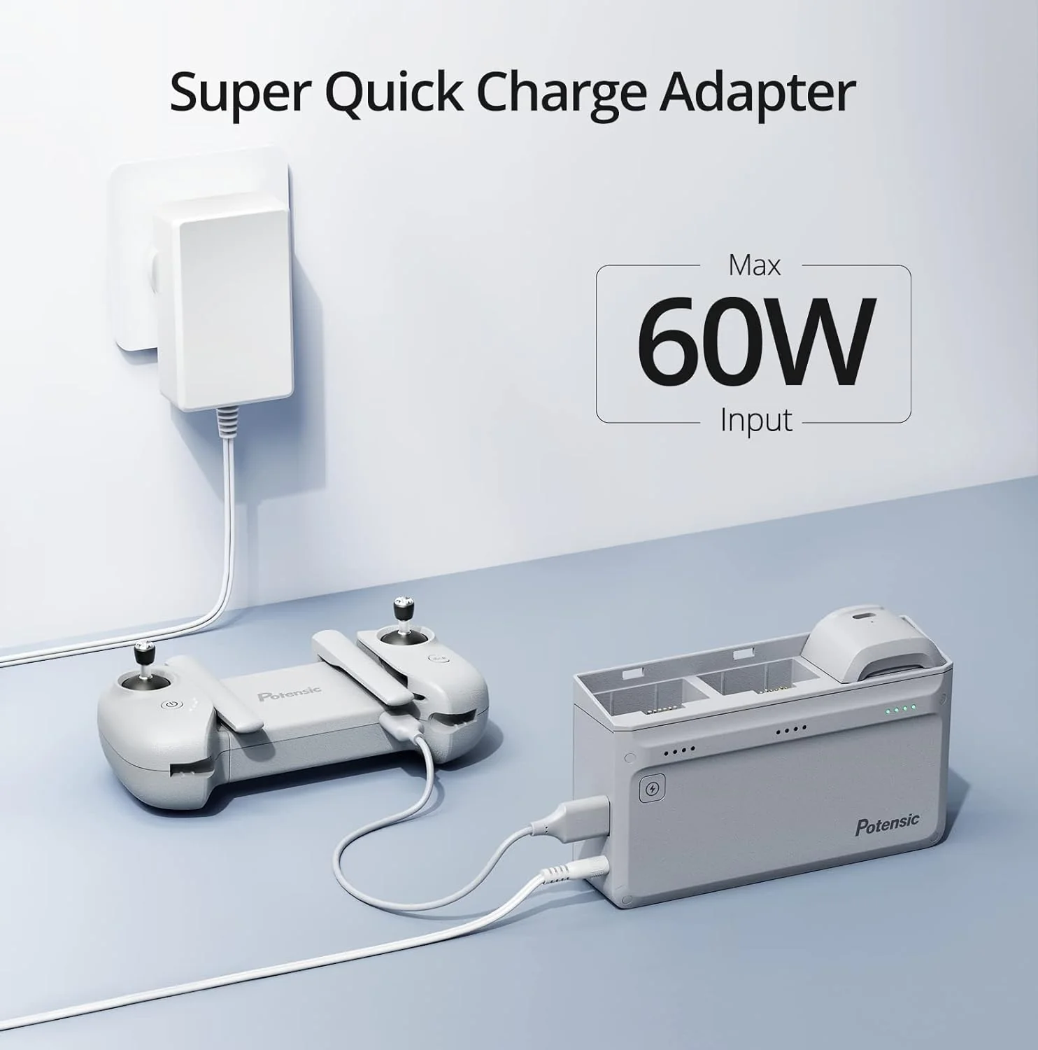 ATOM SE Drone Battery & 60W Fast Charging Hub Combo