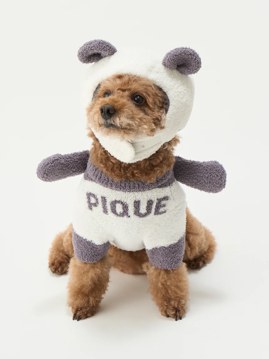 CAT&DOG Baby Moco Panda Pet Clothes & Cap Set