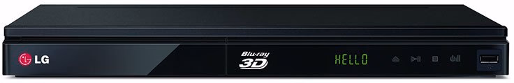 LG BP530 Region Free Blu-ray DVD Player 3D wifi Streaming with Front Display