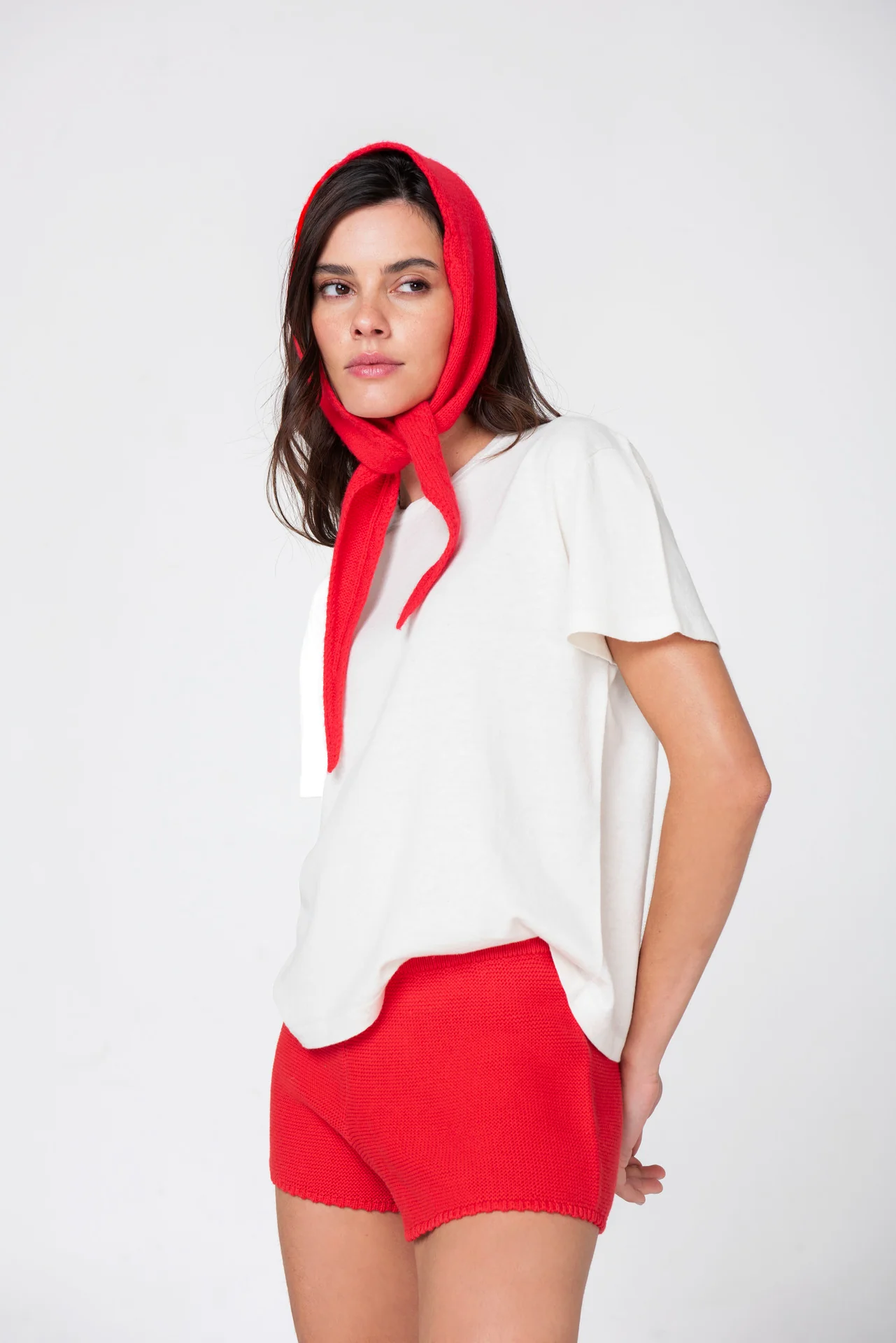 The Mini Scarf - Scarlet