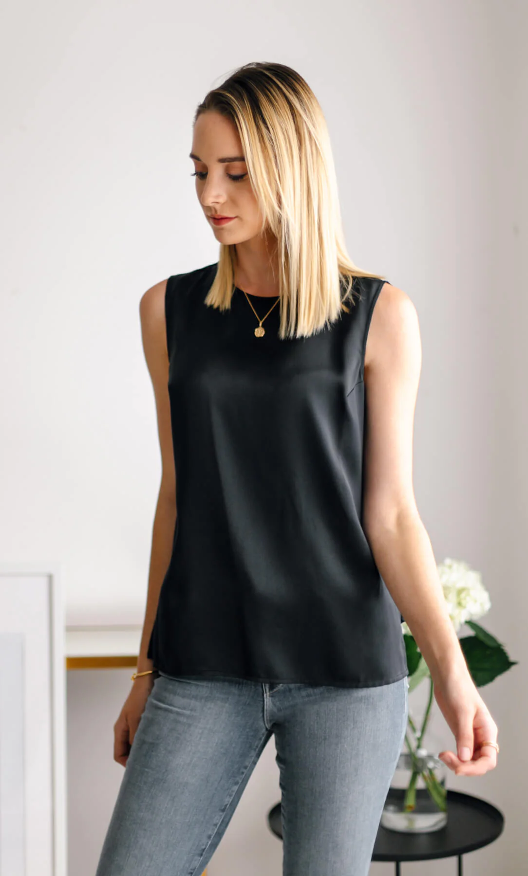 Giada Silk Shell Tank