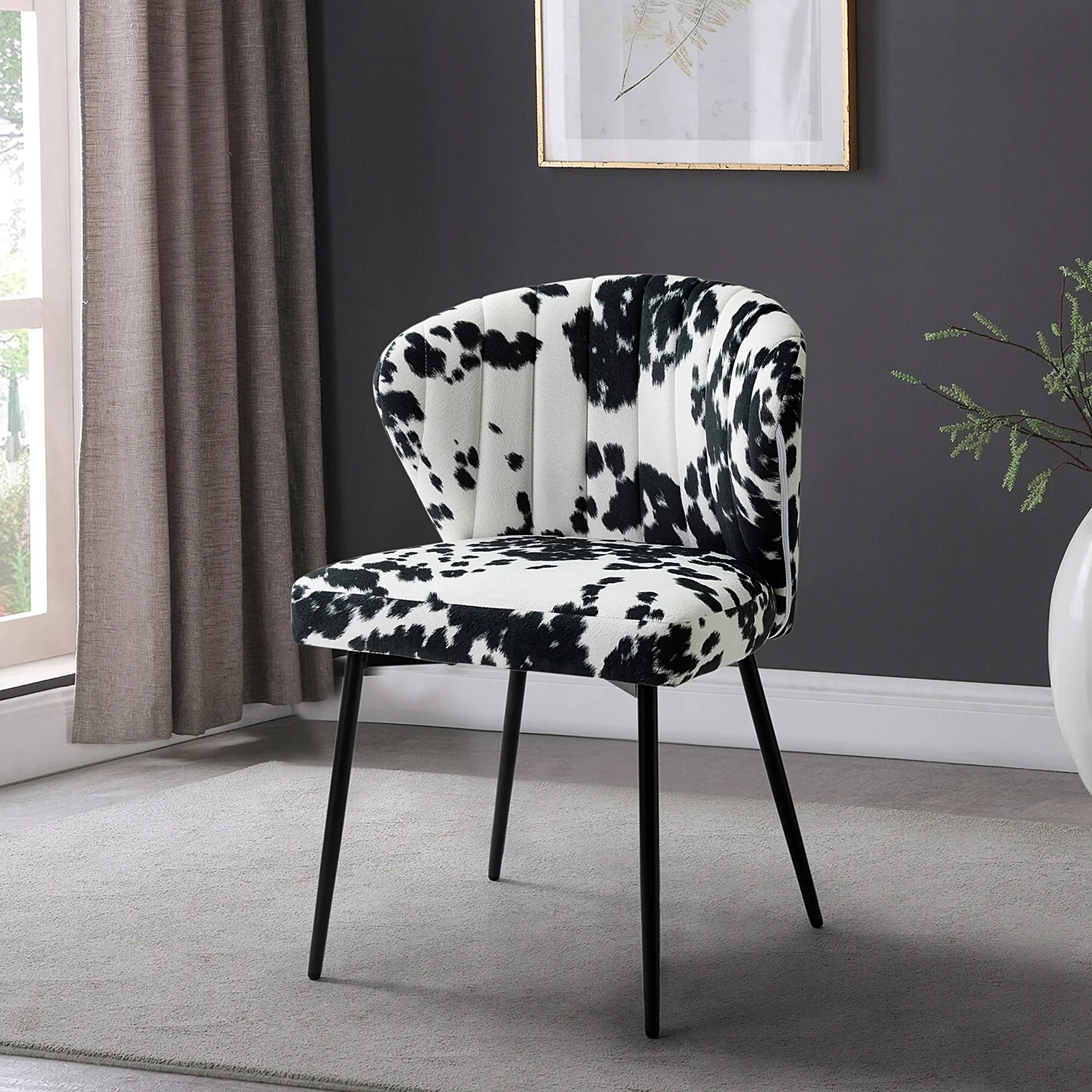 Bonatti Side Chair in Black