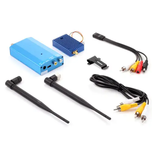 1.3G 4CH 3W VTX / VRX - 1.3Ghz 3000mw Wireless AV Sender Transmitter Receiver Combo Audio Video Transceiver Telemetry Set