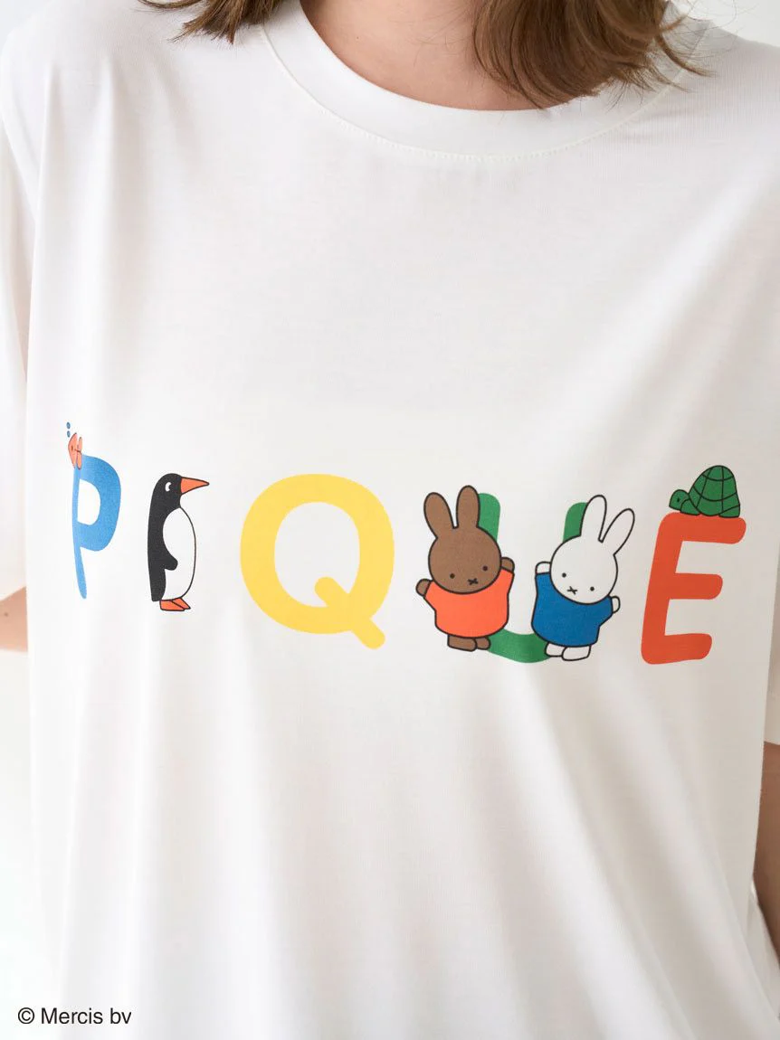【Dick Bruna】[Cool to the Touch] One-Point T-Shirt