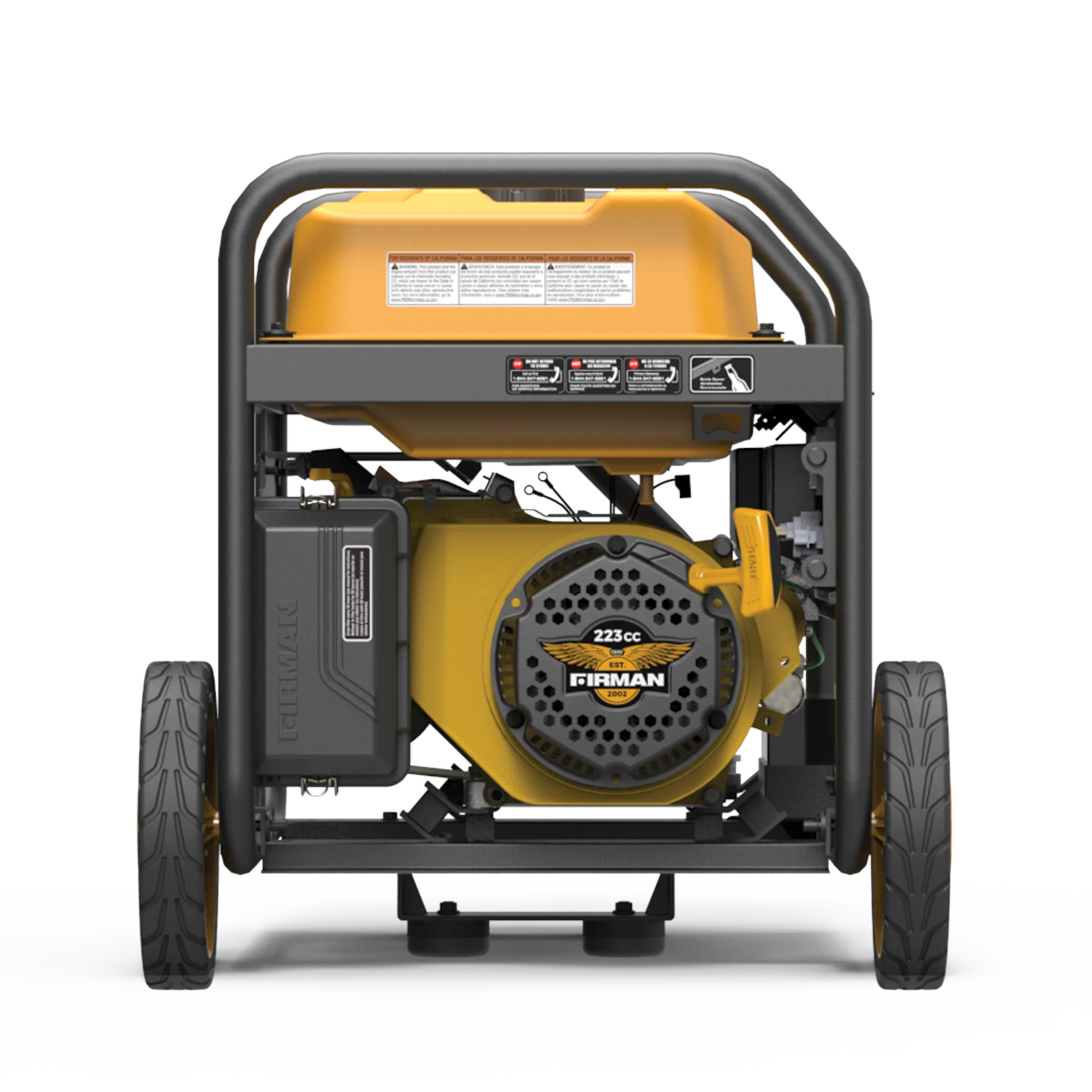 Gas Portable Generator 5000W Remote Start 120V