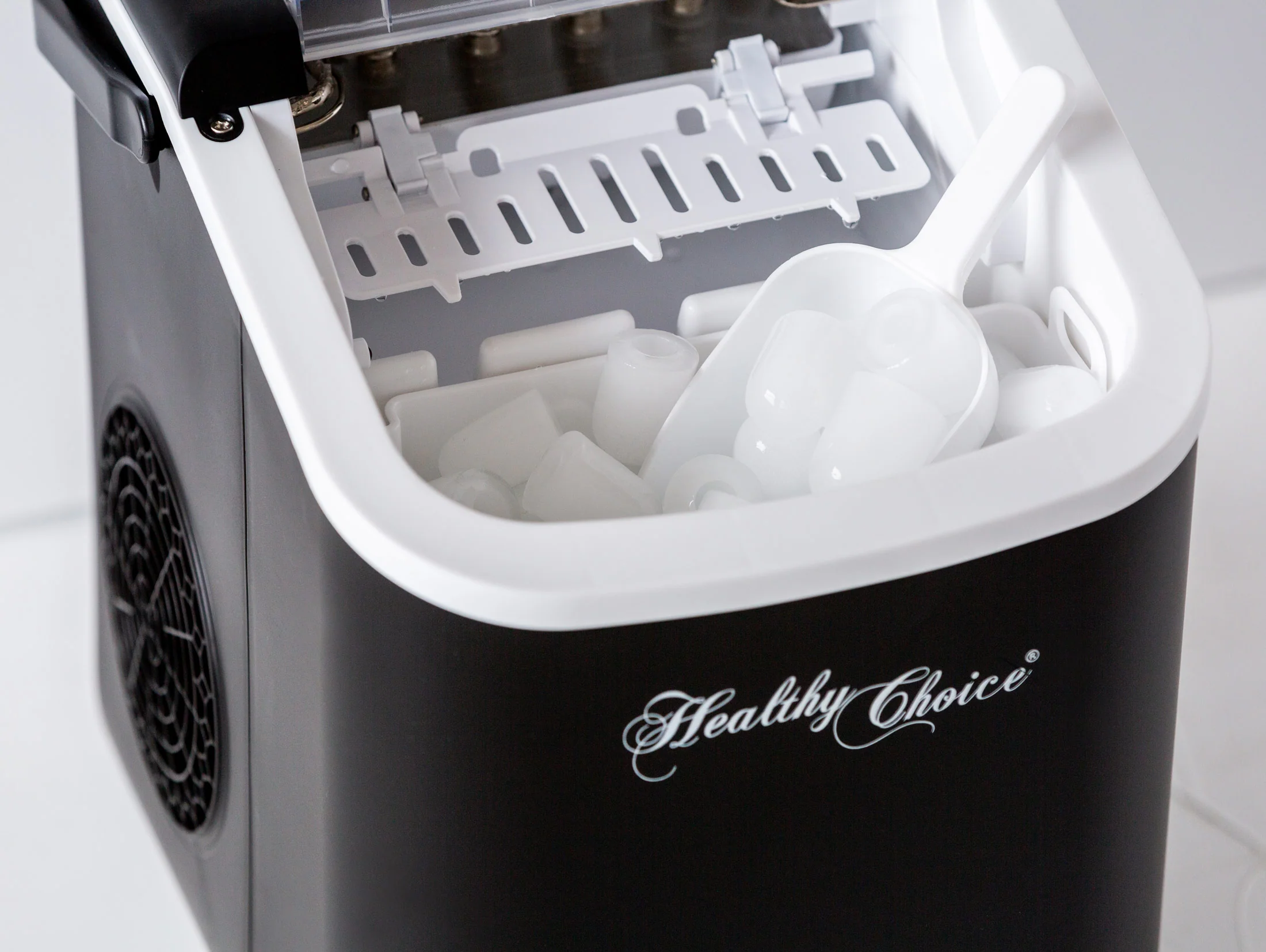 Ice Maker - Ready in 8 minutes, Up to 12kgs every 24 Hours