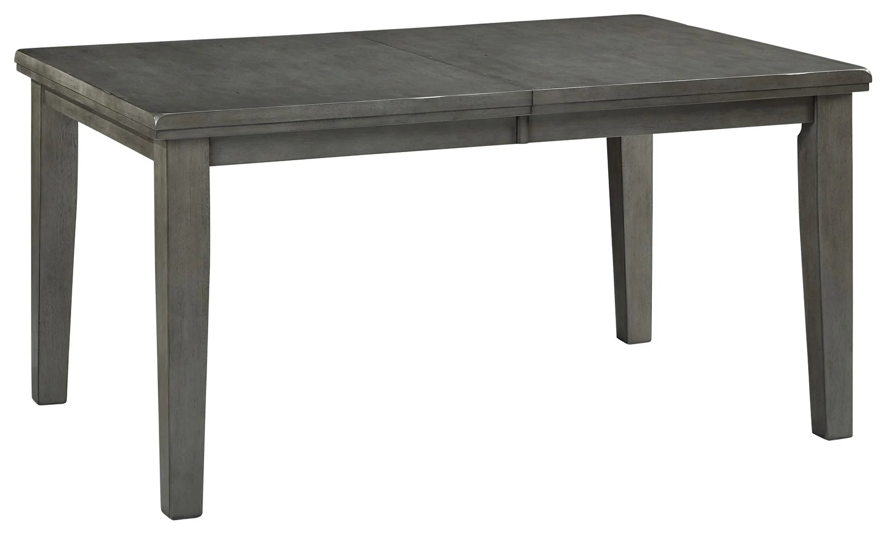 Hallanden - Rectangular Dining Room Butterfly Extension Table - Gray