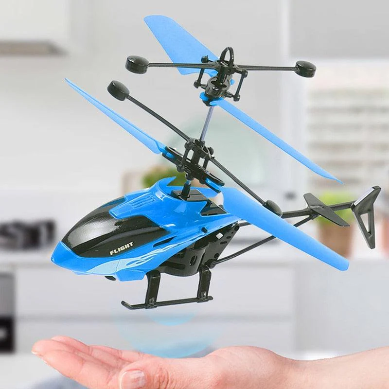 CY387 RC Helicopter - Two-Channel Suspension RC Helicopter Drop-resistant Induction Suspension Aircraft Charging Light Aircraft Kids Toy Gift for Kid