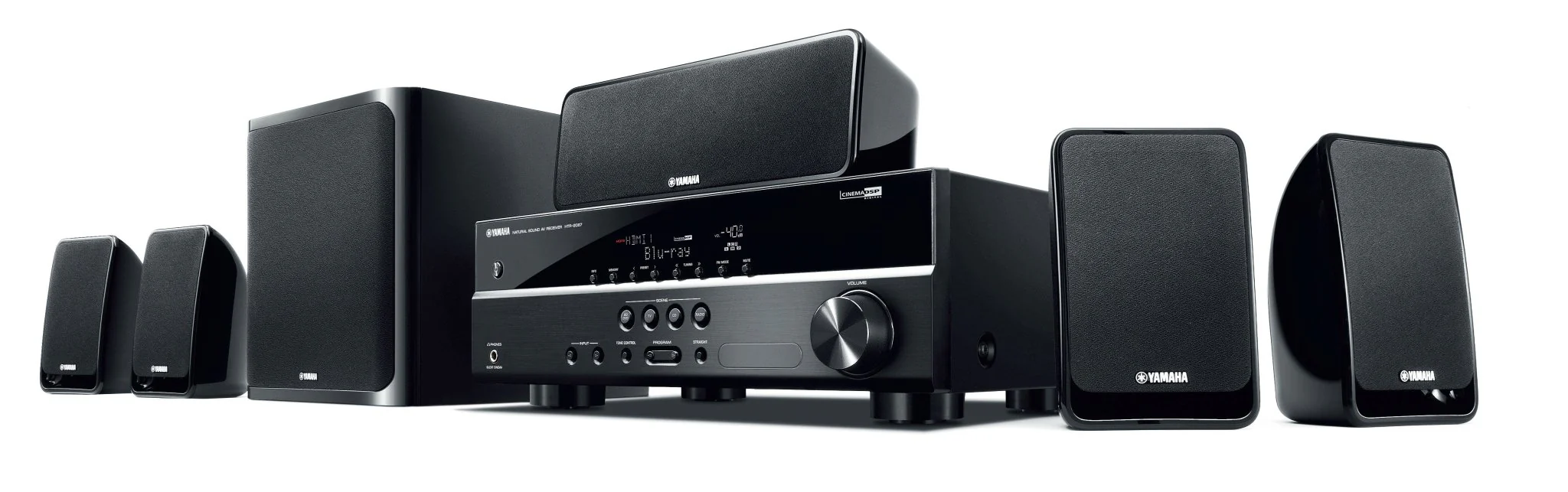 Sony Region free 3D, Wifi, Smart Blu-ray Player with Yamaha Home Theater Receiver and Speakers Package 110 - 220 240 volts