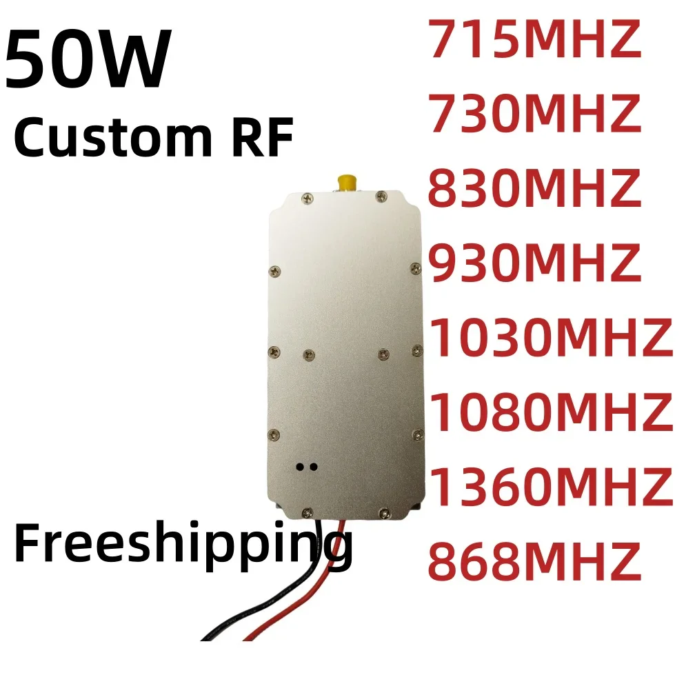 50W 930MHZ 730mhz1030mhz 715MHZ  1080MHZ  830MHZ 1360MHZ 868MHZ Anti-Dron Amplifier Module