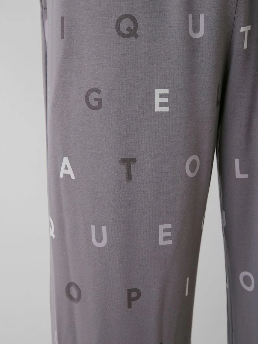 Rayon Logo Motif Men's Lounge Pants