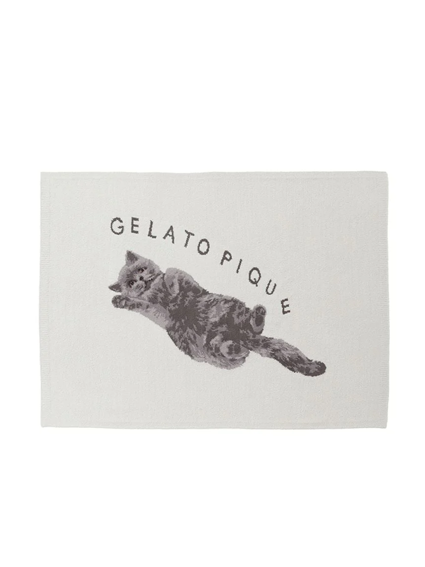 CAT Jacquard Lap Blanket