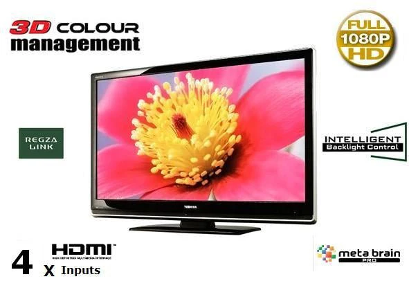 Toshiba 46RV600 Multi System Secam LCD TV 110 220 240 volts pal ntsc