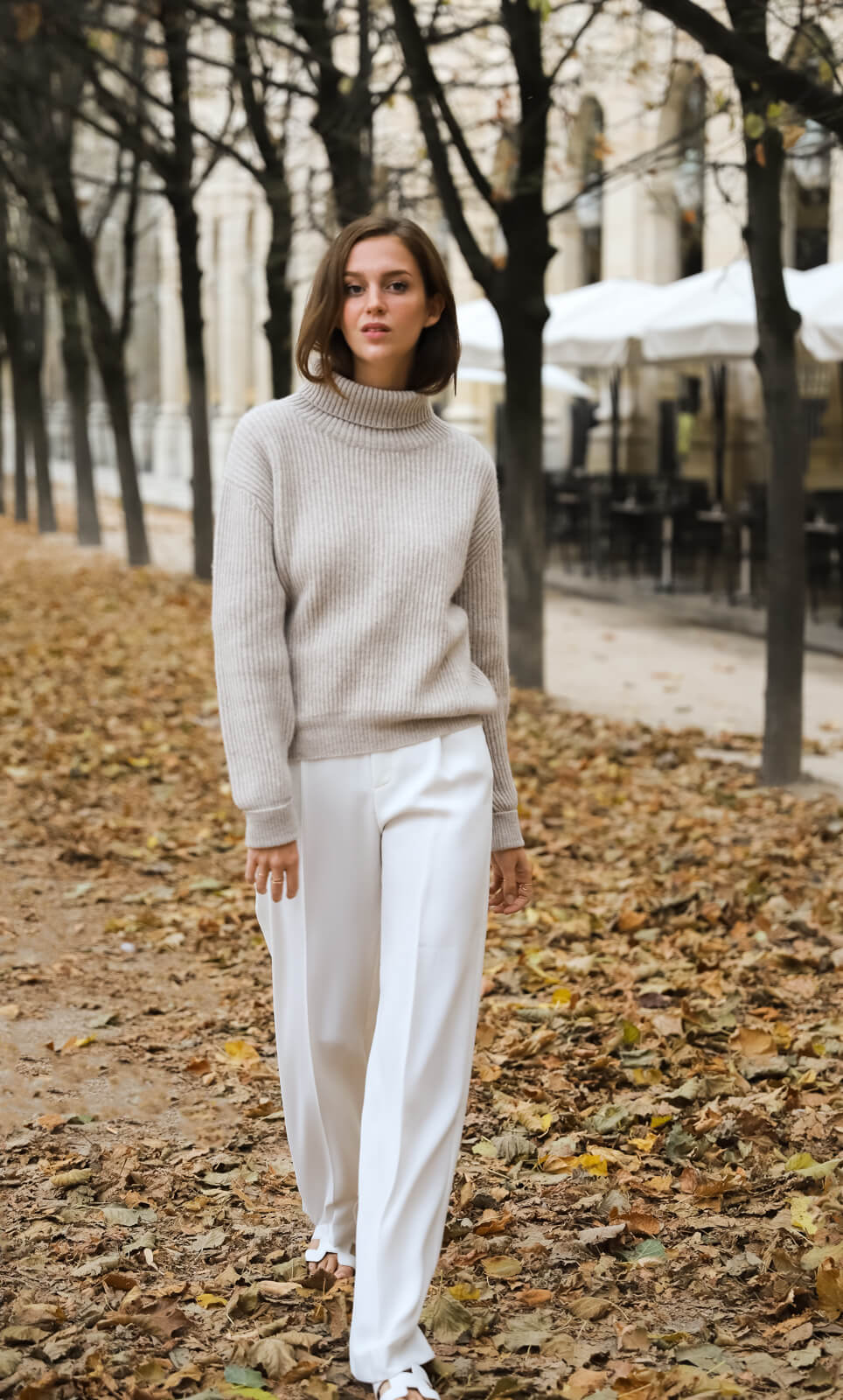 Tessa Cashmere Turtleneck Sweater