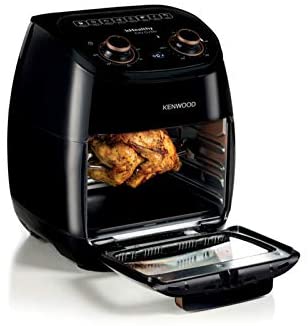 Kenwood HFP90 220 volt Air Fryer Black Rose Gold 11 Liter 220v 240 volts