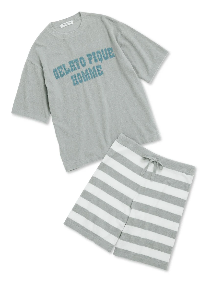 Smoothie Logo Mens Shorts & Top Set Loungewear Set