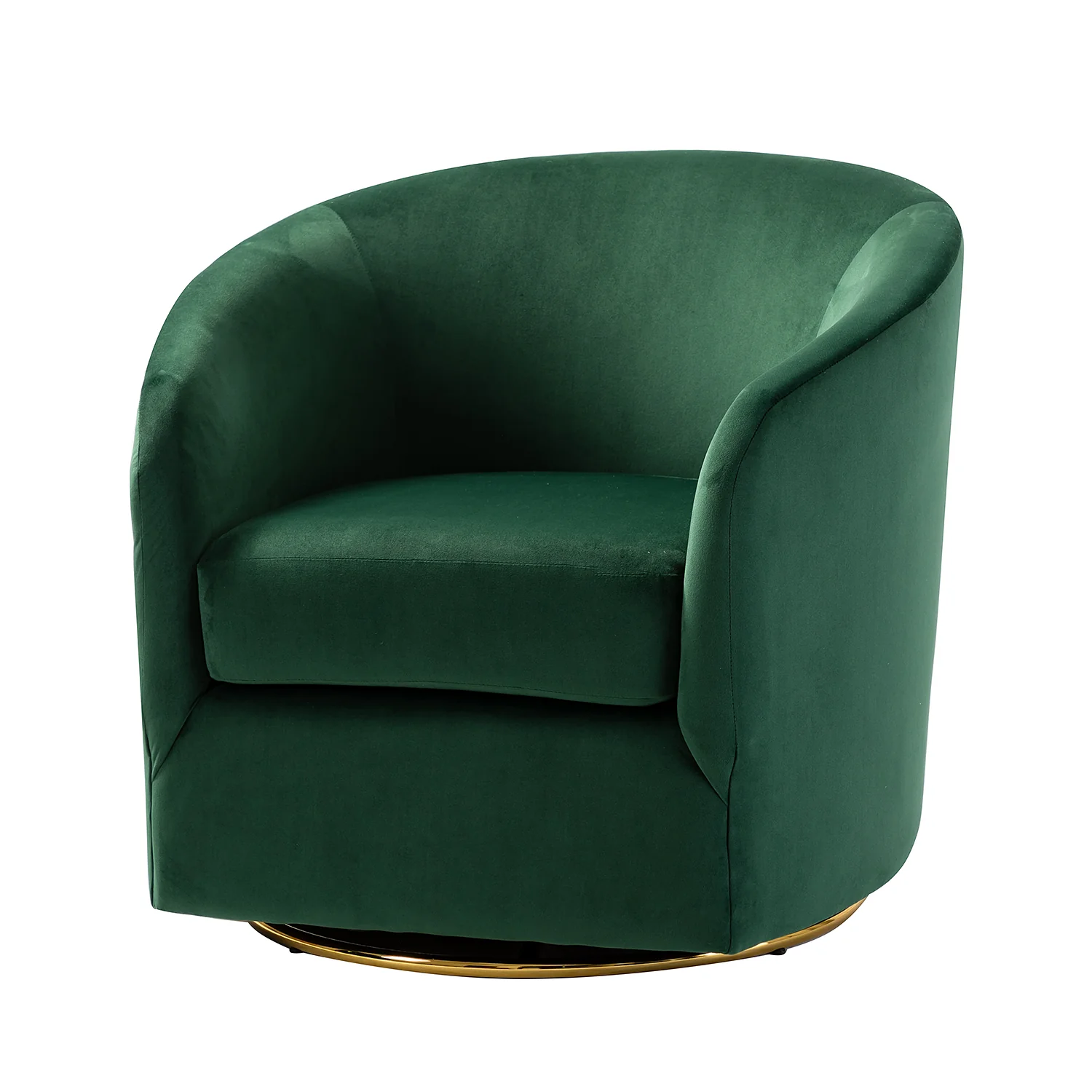 Amarante Swivel Chair in Green