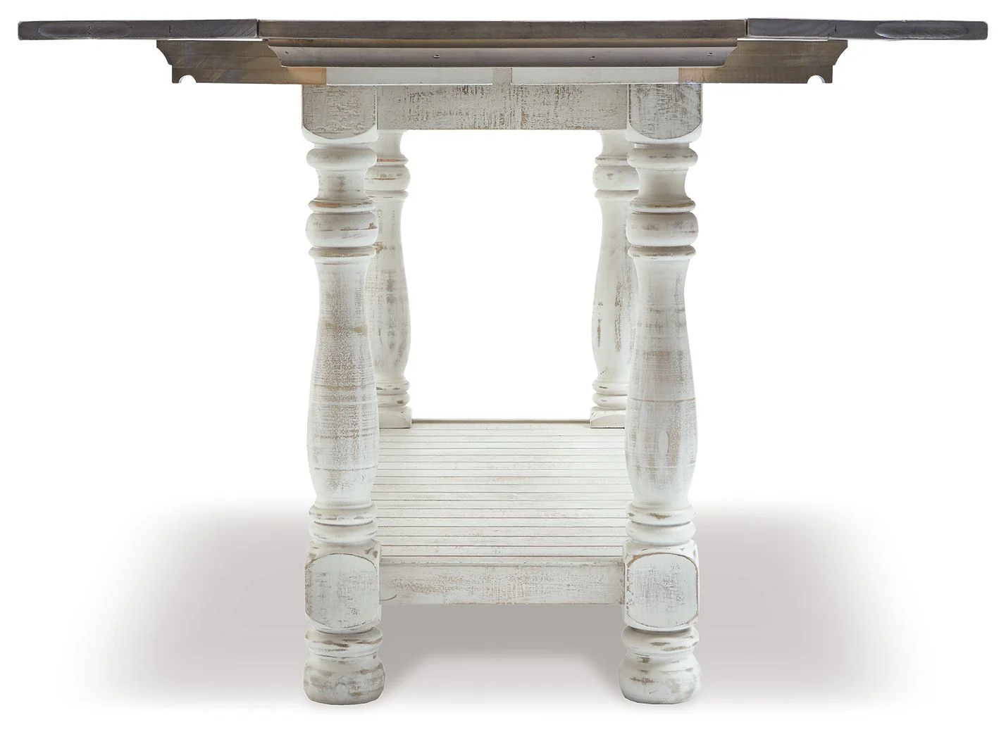 Havalance - Flip Top Sofa Table - Gray / White