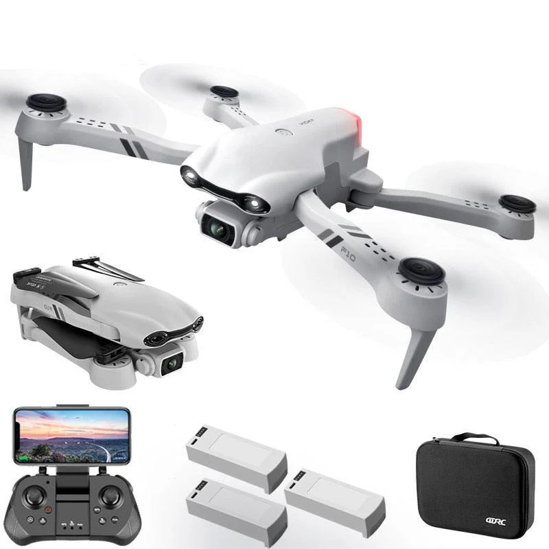 4DRC New 4K HD Dual Camera GPS 5G WIFI Wide Angle FPV Real-time Transmission RC Distance 2km Professional Drone Dron Gift Toys