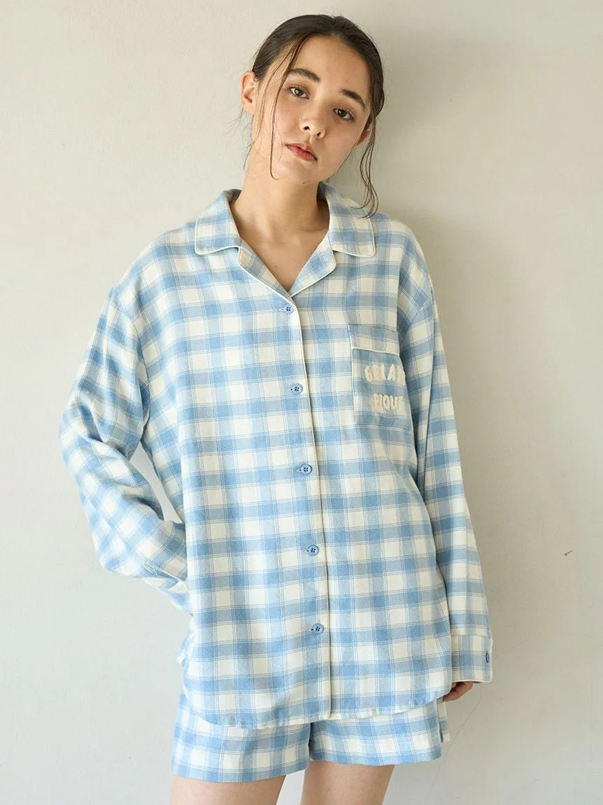 Preppy Flannel Checkered Shirt