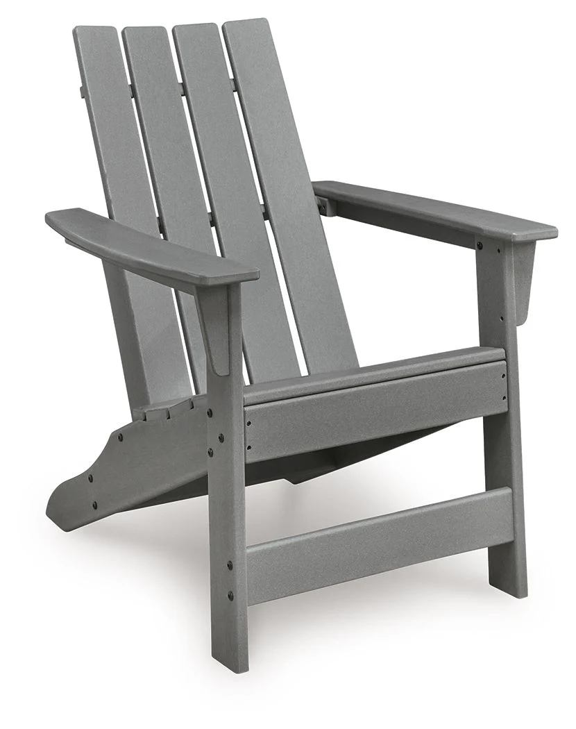 Cove Beach - Adirondack Chair - Gray