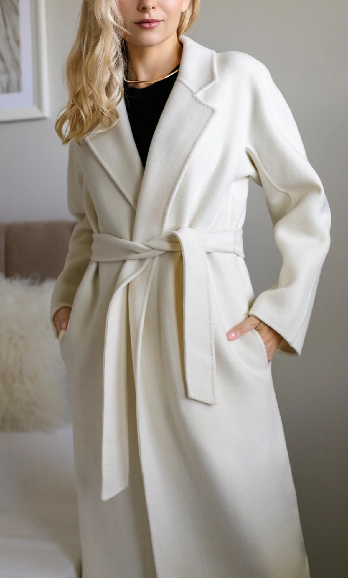 Marcella Cashmere Overcoat
