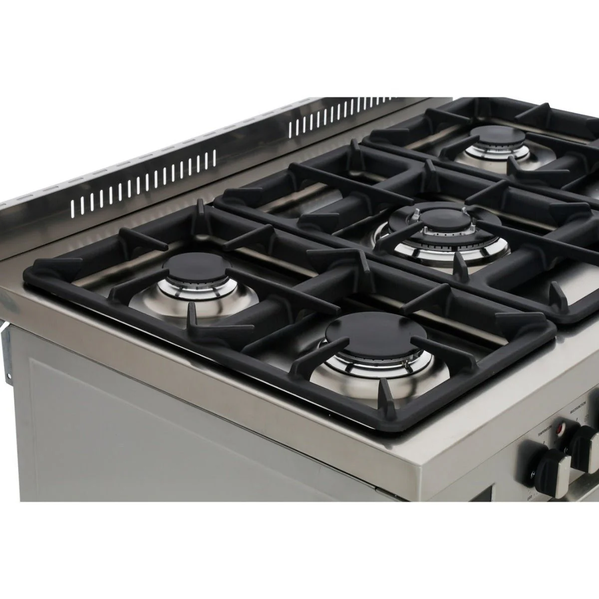 Delonghi DT906/220/RDF Professional 36 Inch Stainless Steel Gas range with 5 Burner and 2 Ovens  Made in Italy  220 v  240 volts 50 hz