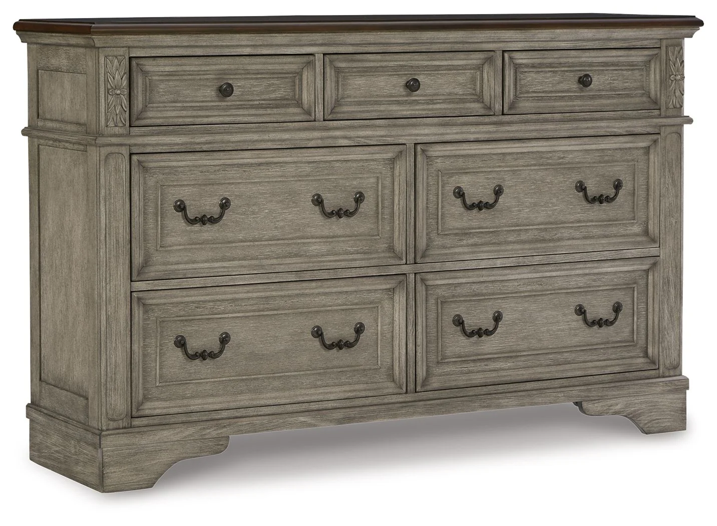 Lodenbay - Dresser - Antique Gray