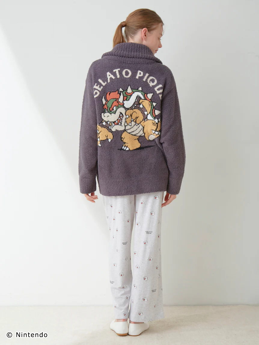 SUPER MARIO™️ UNISEX Baby Moco Jacquard Shawl Cardigan