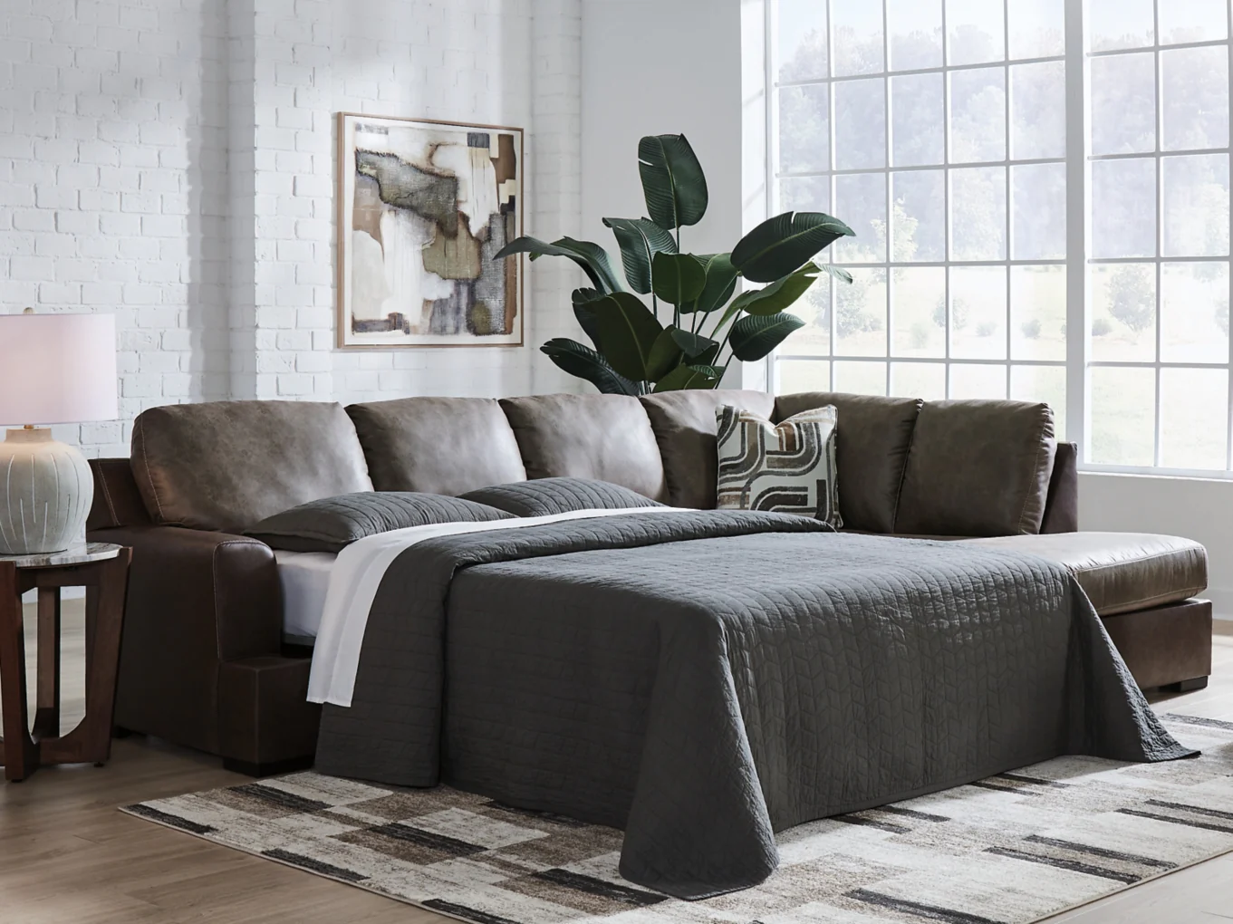 Baltic-Park 2-Piece Sleeper Sectional with Chaise